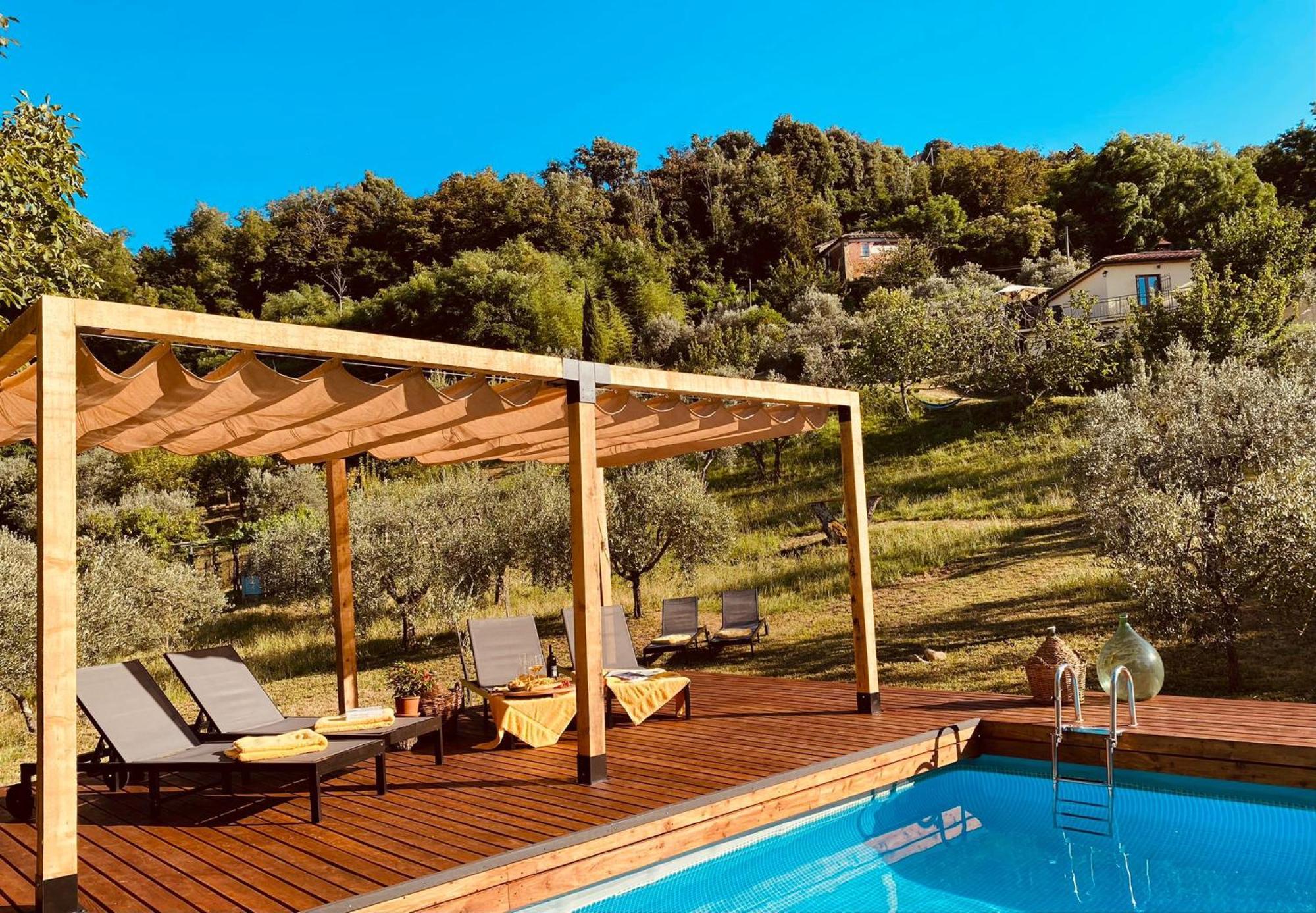Casa Di Coraggio Vila Volterra Exterior foto