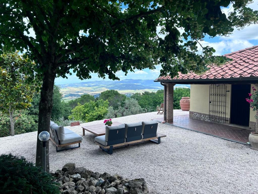 Casa Di Coraggio Vila Volterra Exterior foto
