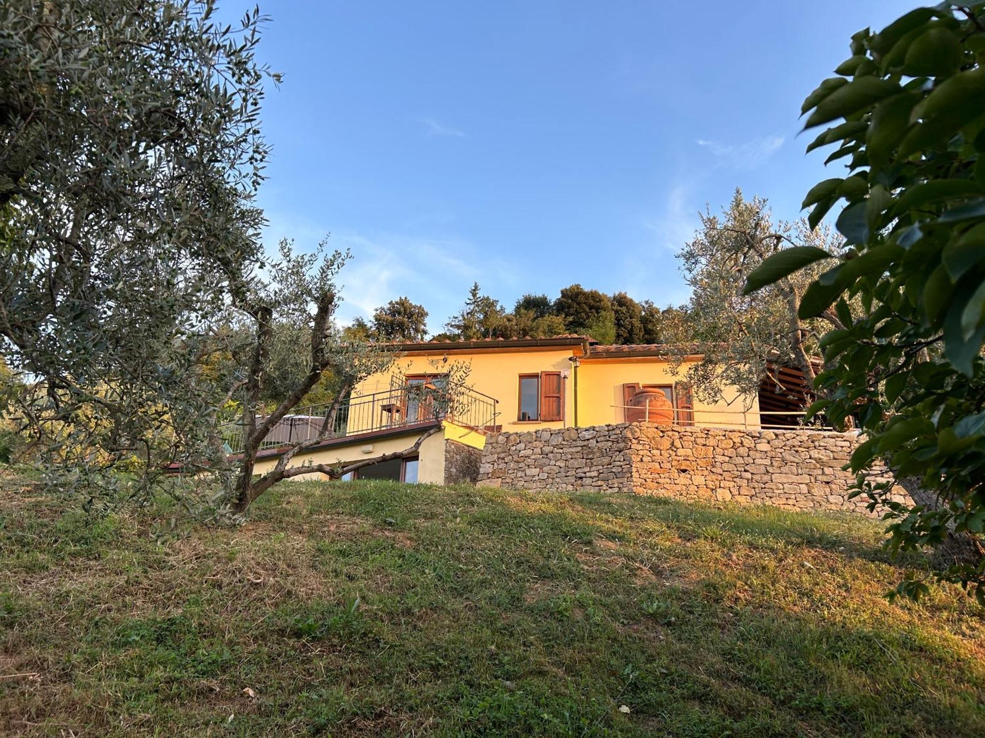 Casa Di Coraggio Vila Volterra Exterior foto