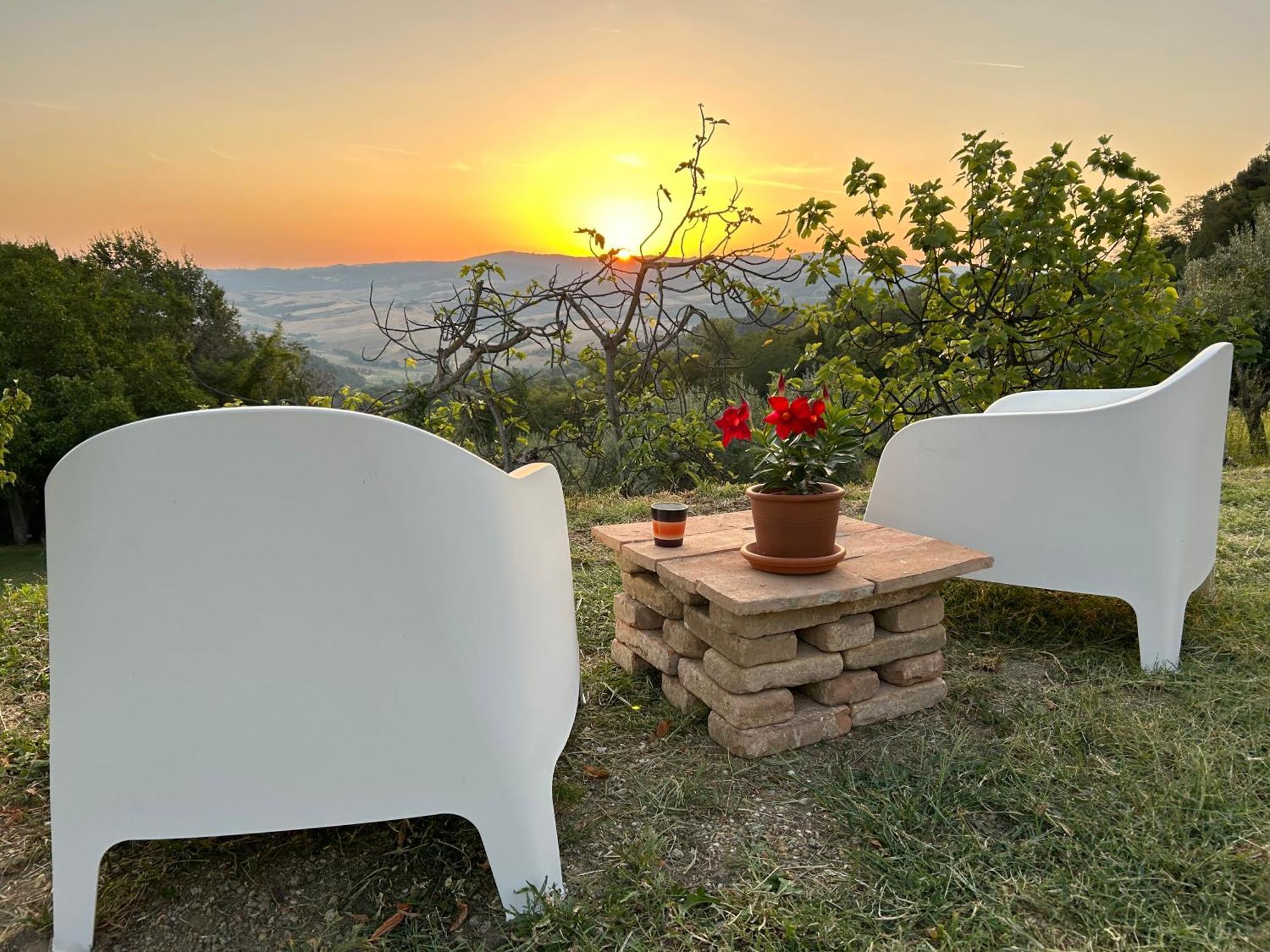 Casa Di Coraggio Vila Volterra Exterior foto