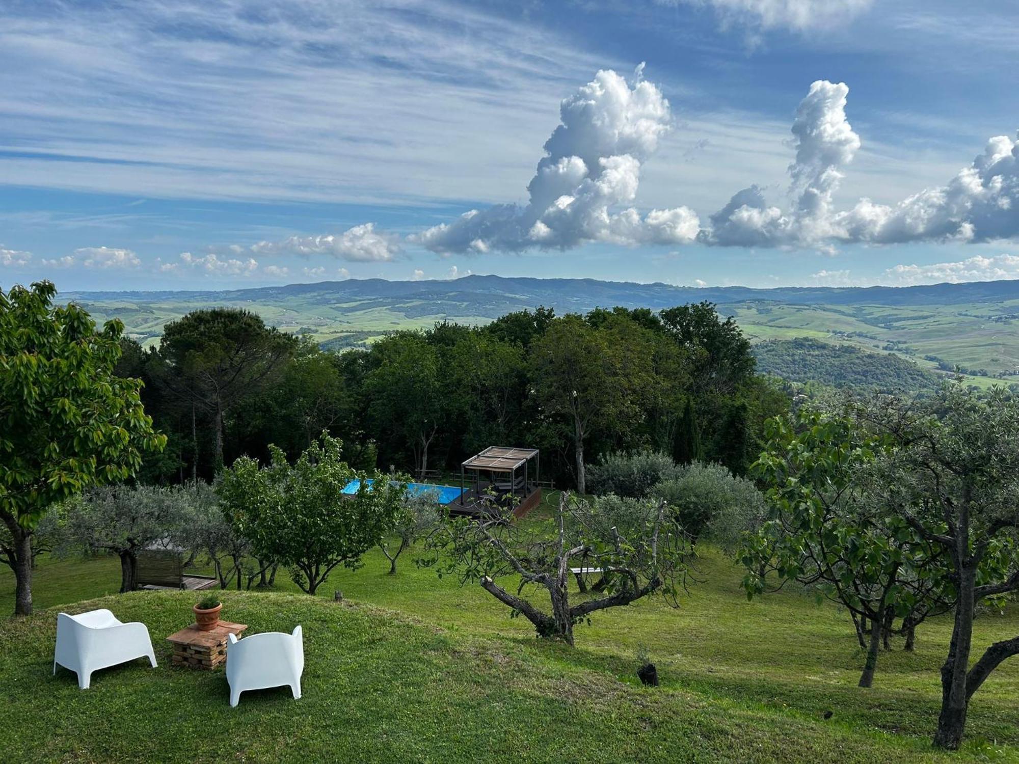 Casa Di Coraggio Vila Volterra Exterior foto